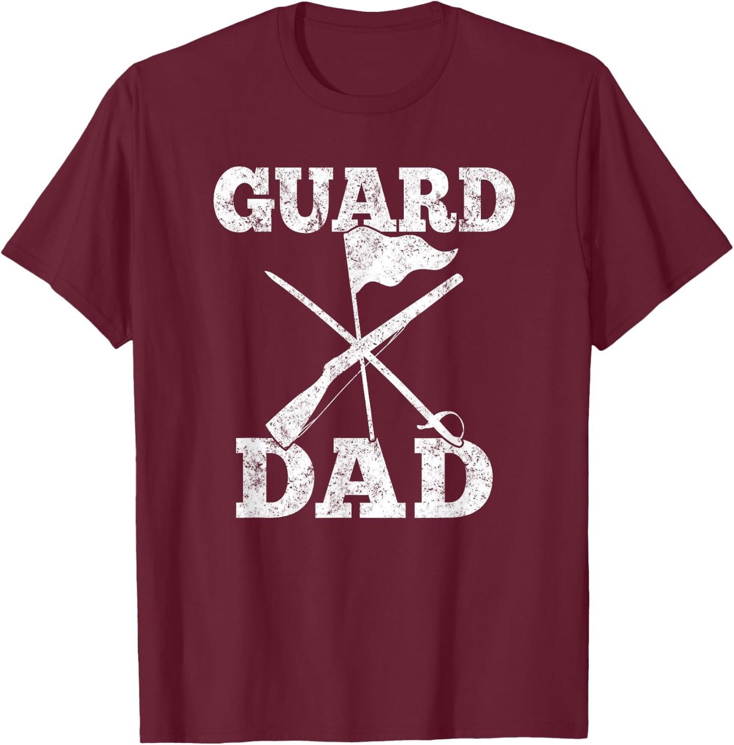Color Guard Dad Shirt T-Shirt - T-Shirt | Maroon