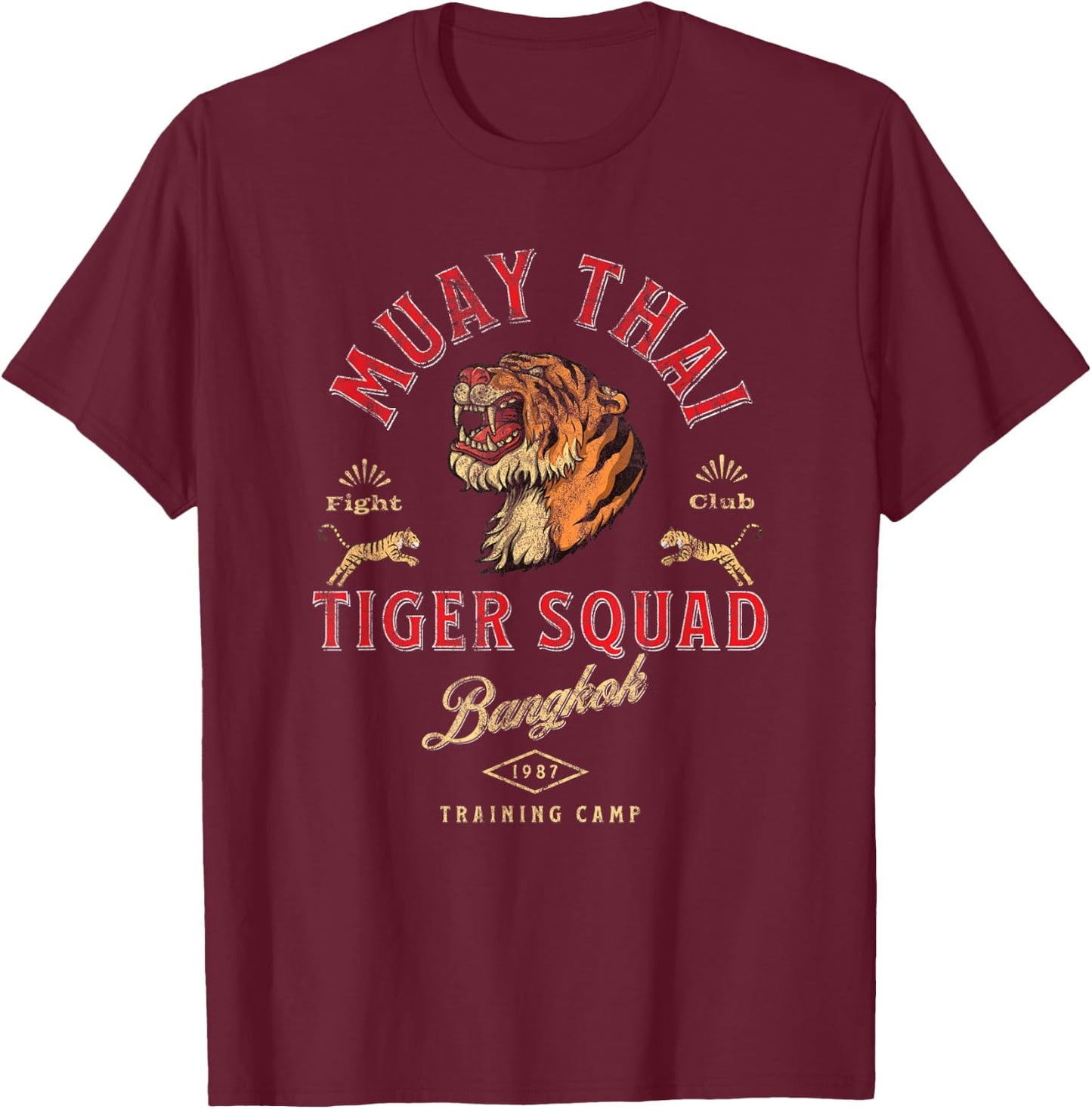 Muay Thai T-Shirt - T-Shirt | Maroon