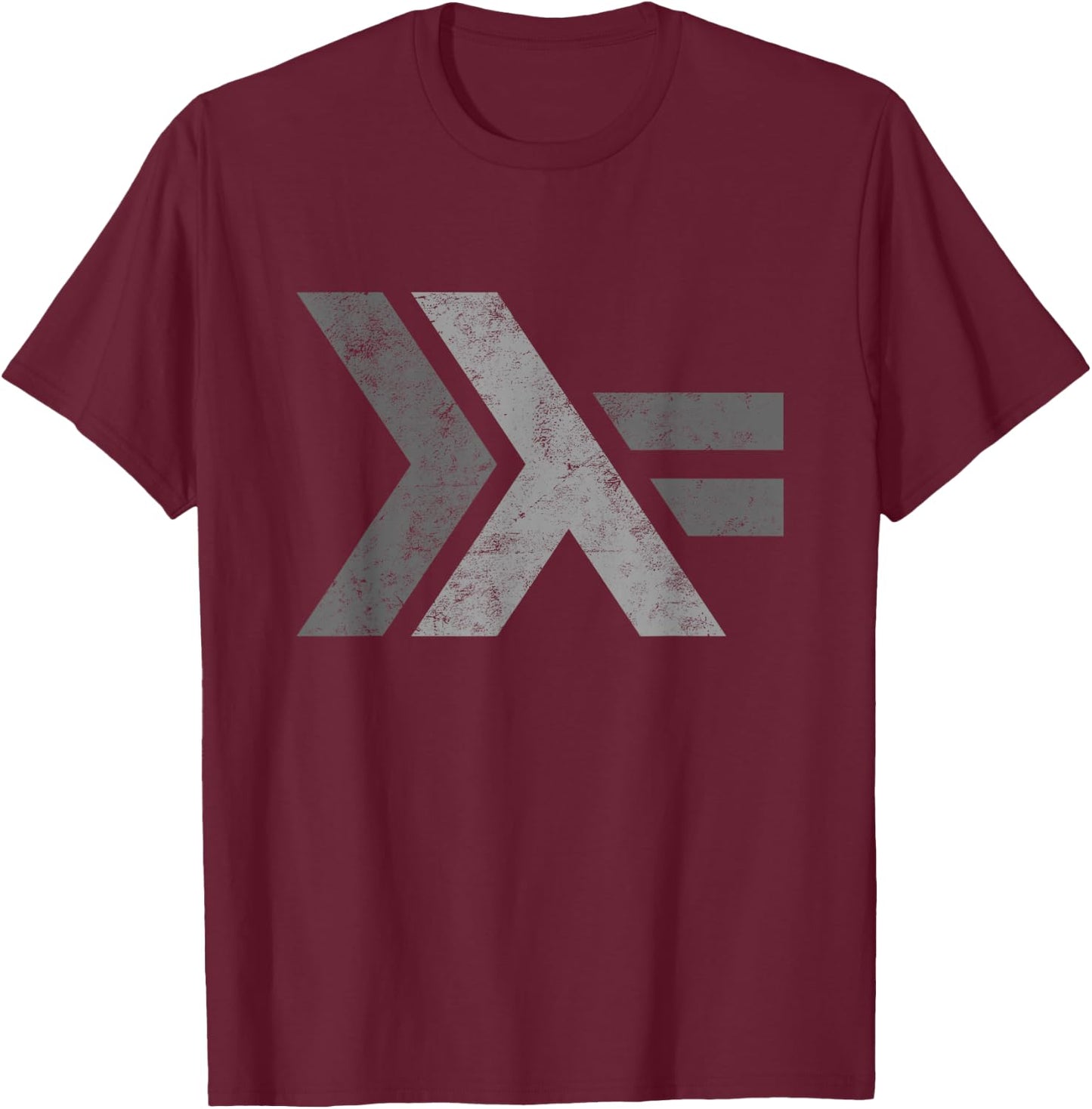 Haskell Programming Language Logo Haskell Programmer T-Shirt - T-Shirt | Maroon