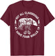 Not All Classrooms Have Four Walls Adventure bear Homeschool T-Shirt - T-Shirt | Maroon