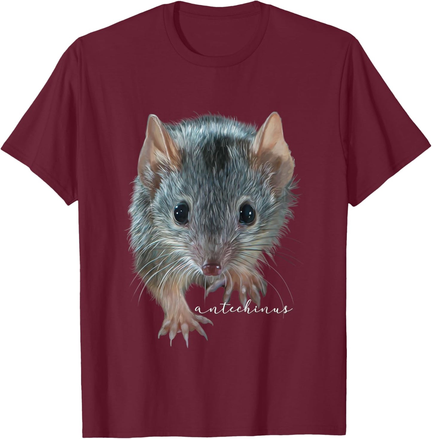 Antechinus Cool Graphic Art Marsupial Mice Antechinus Shrews T-Shirt - T-Shirt | Maroon
