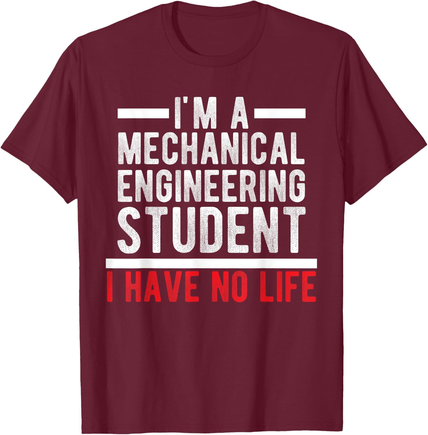 Future Mechanical Engineer Design Gift Engineering Student T-Shirt - T-Shirt | Maroon