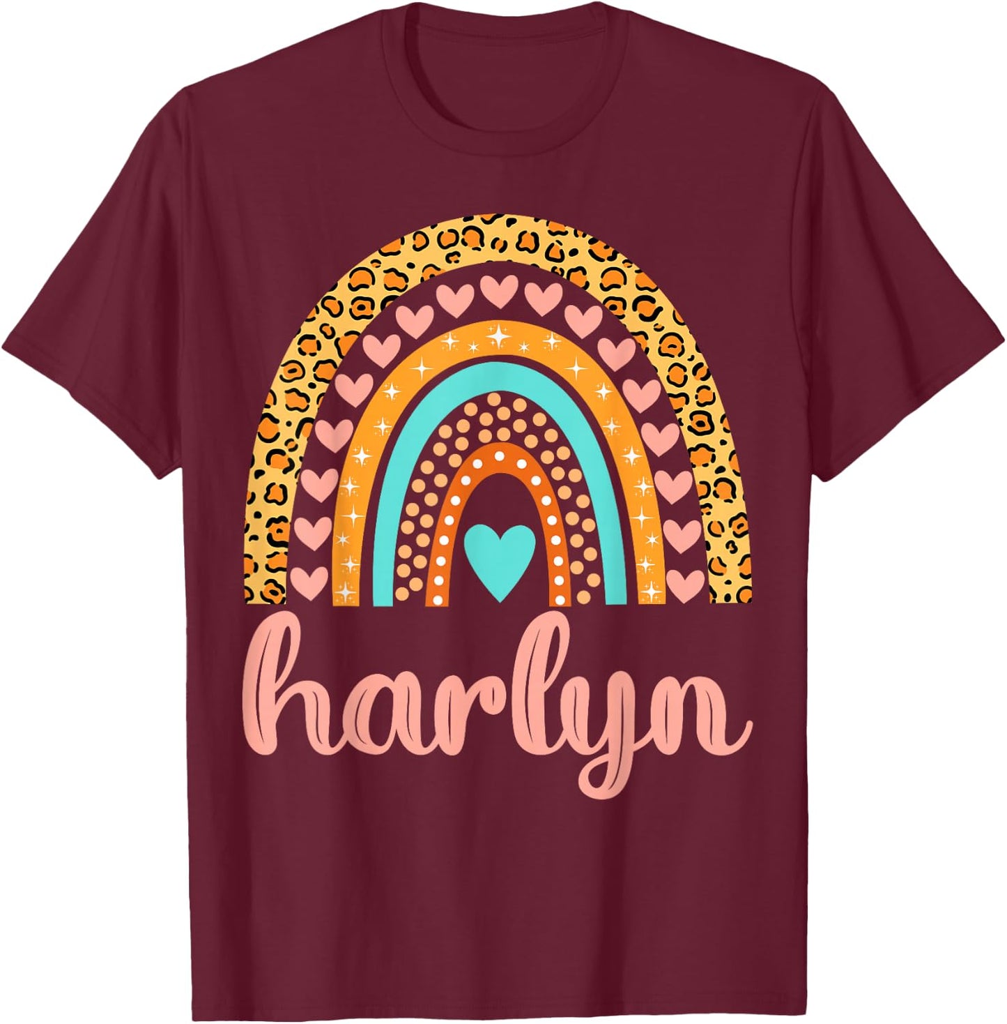 Harlyn Harlyn Name Birthday Shirt Gift T-Shirt - T-Shirt | Maroon