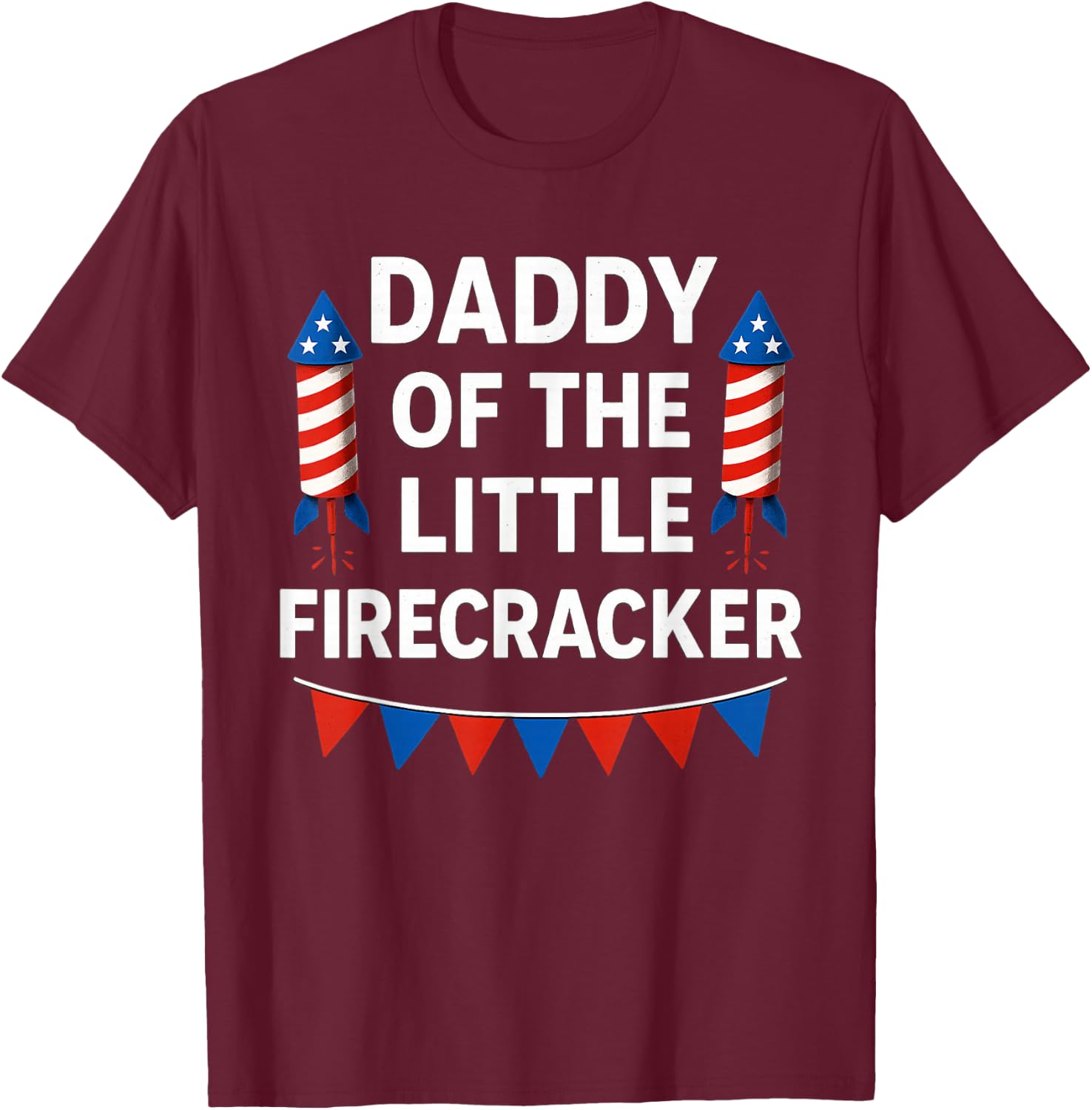 4th of July Birthday Gifts Funny Bday Born On 4th of July T-Shirt - T-Shirt | Maroon