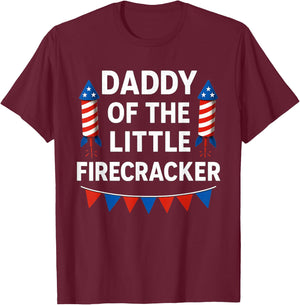 4th of July Birthday Gifts Funny Bday Born On 4th of July T-Shirt - T-Shirt | Maroon