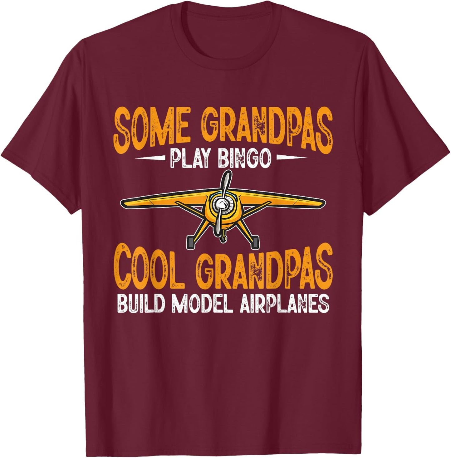 Remote Controlled Aeroplane Model Plane T-Shirt - T-Shirt | Maroon