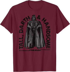 Star Wars Vader Tall Darth & Handsome Arch Graphic T-Shirt - T-Shirt | Maroon