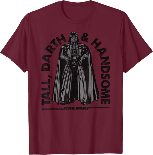 Star Wars Vader Tall Darth & Handsome Arch Graphic T-Shirt - T-Shirt | Maroon