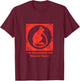 British 7th Armoured Division "Desert Rats" (Distressed) T-Shirt - T-Shirt | Maroon
