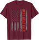 Veterans Day American Flag Nana Shirts, 4th Of July Grandma Women Men T-Shirt - T-Shirt | Maroon