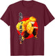 A fun anime character , for kids, teens, and adults. T-Shirt - T-Shirt | Maroon
