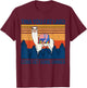 Funny Alpaca Tina You Fat Lard Come And Get Some Dinner T-Shirt - T-Shirt | Maroon