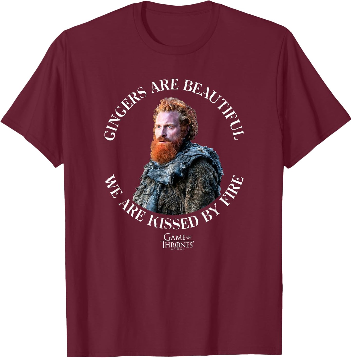 Game Of Thrones Tormund Gingers Are Beautiful T-Shirt - T-Shirt | Maroon