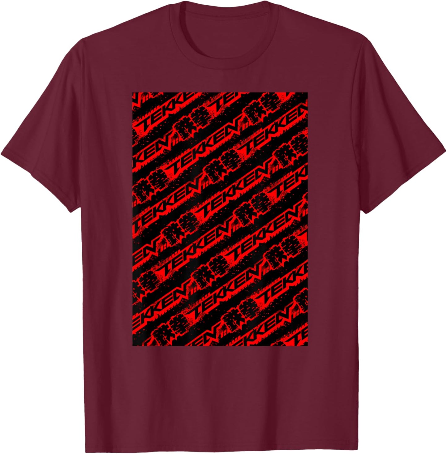Tekken T-Shirt - T-Shirt | Maroon
