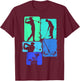 Golf Club Golfer Golfing Boys Kids T-Shirt - T-Shirt | Maroon
