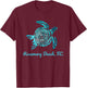 Beach Rosemary, Florida Marine Biology Save The Sea Turtle Women Kids T-Shirt - T-Shirt | Maroon
