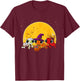 Spooky Sea Turtle Witch Pumpkin Devil Halloween Costume T-Shirt - T-Shirt | Maroon