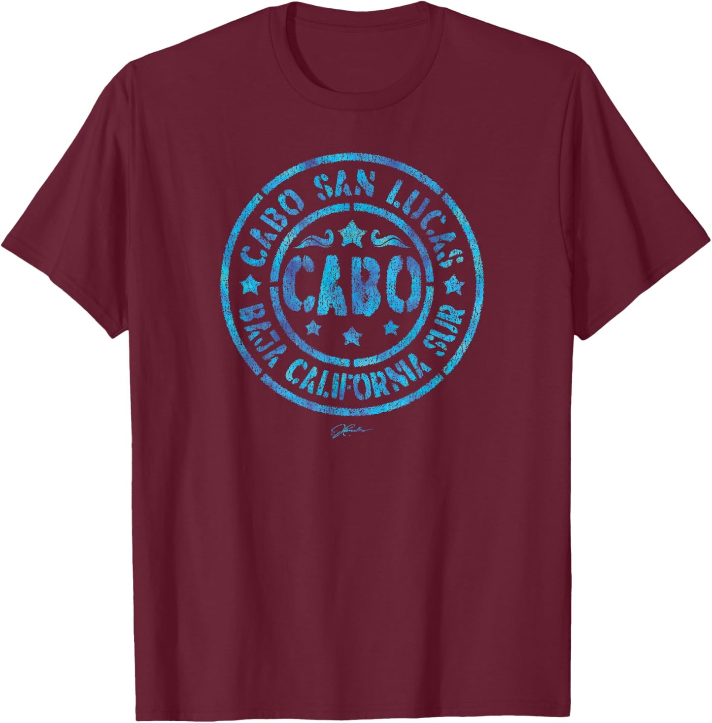JCombs: Cabo San Lucas, Mexico T-Shirt - T-Shirt | Maroon