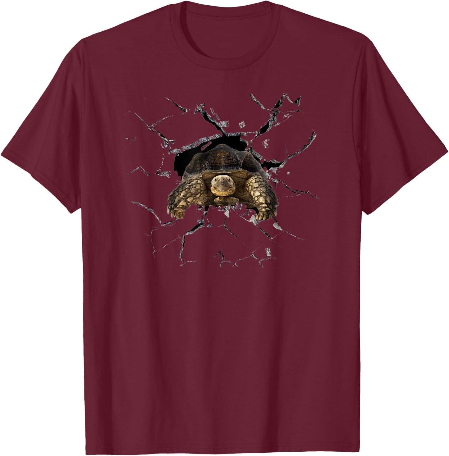 Tortoise , Tortoise Shirt, Aldabra Tortoise T-Shirt - T-Shirt | Maroon