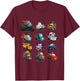 Disney and Pixar’s Cars Many Maters T-Shirt - T-Shirt | Maroon