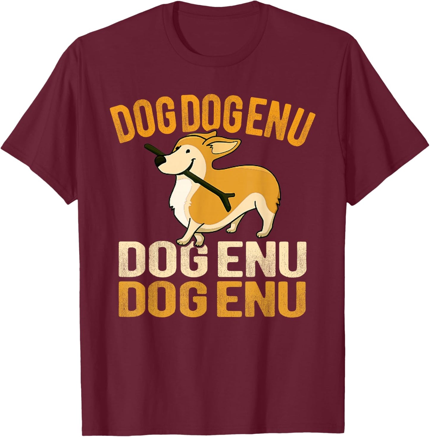 Passover Seder Dayenu Cute Corgi Dog Pun Women Girls Kids T-Shirt - T-Shirt | Maroon