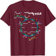 The citric acid cycle T-Shirt - T-Shirt | Maroon