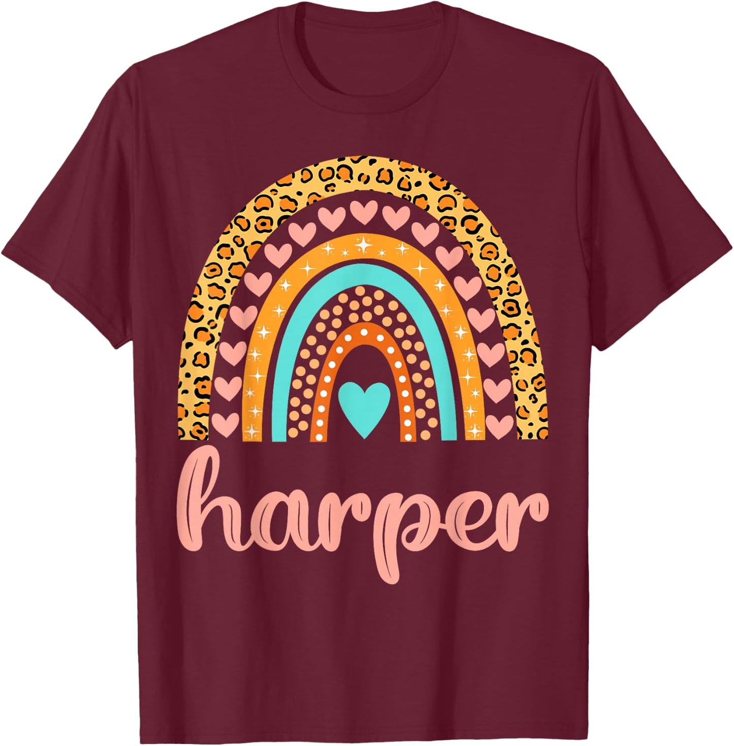 Harper Harper Name Birthday Shirt Gift T-Shirt - T-Shirt | Maroon