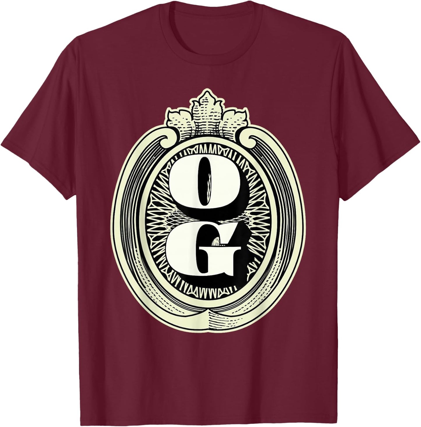 The OG "Original Gangster" Cash Flow Ed. T-Shirt - T-Shirt | Maroon