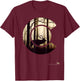 Colorado Flag Logo Elk Hunting Shirt Men T-Shirt - T-Shirt | Maroon