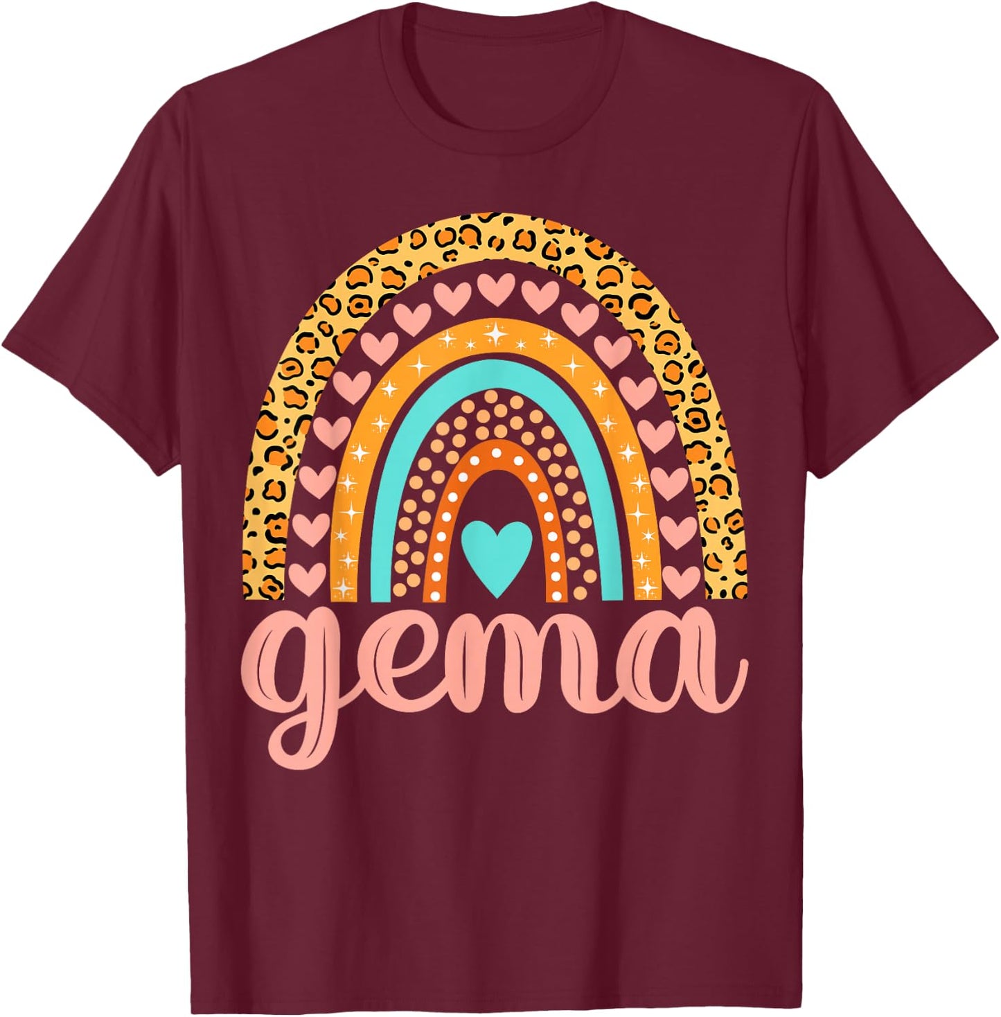 Gema Gema Name Birthday Shirt Gift T-Shirt - T-Shirt | Maroon