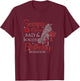 Scorpio Queen Bad Boujee Birthday Behavior Women High Heels T-Shirt - T-Shirt | Maroon