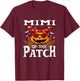 Mimi Halloween Costume Funny Family Halloween T-Shirt - T-Shirt | Maroon
