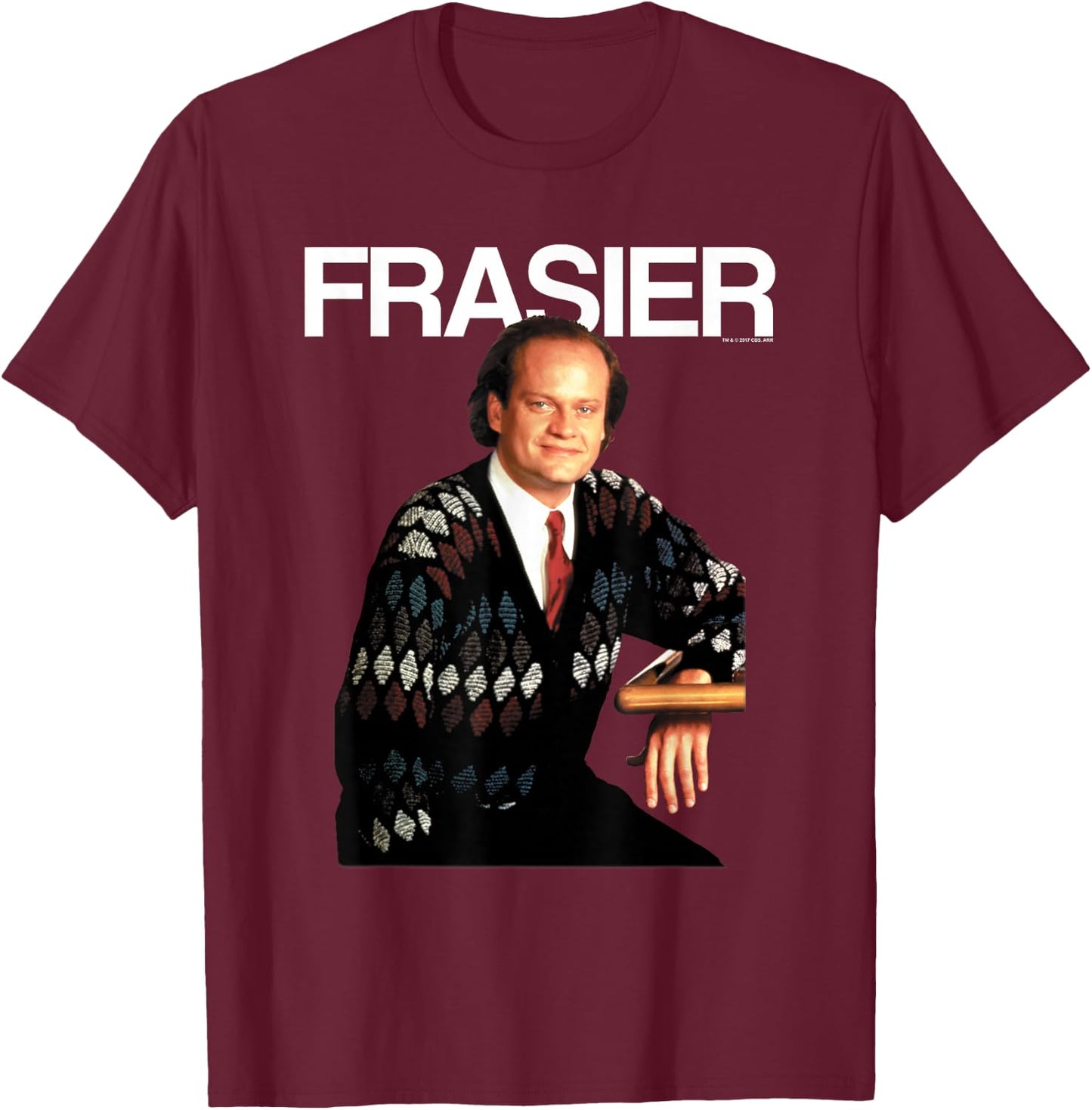 Cheers Frasier T-Shirt - T-Shirt | Maroon