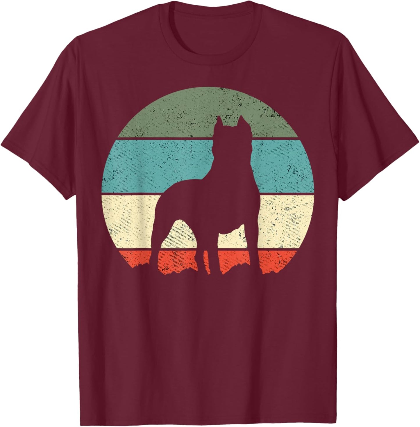 Pitbull T-Shirt - T-Shirt | Maroon