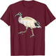 Sacred Ibis T-Shirt - T-Shirt | Maroon