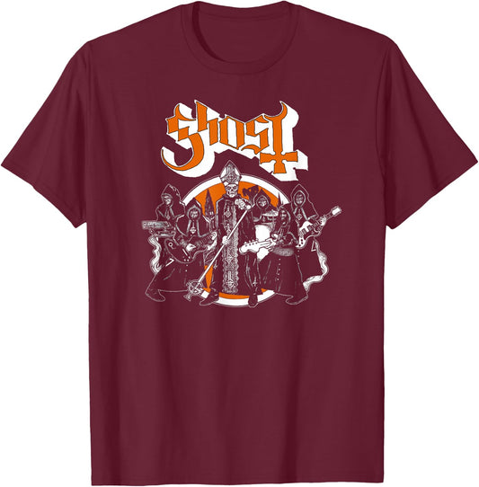 Ghost – Road To Rome T-Shirt - T-Shirt | Maroon