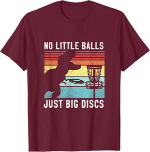 Funny Disc Golf T-Shirt - T-Shirt | Maroon