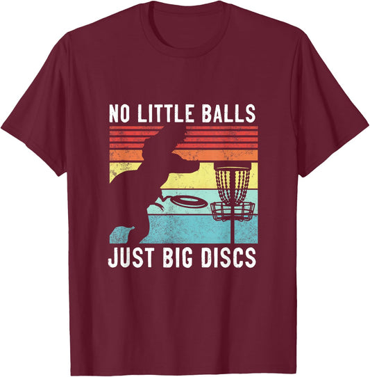 Funny Disc Golf T-Shirt - T-Shirt | Maroon