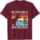 Funny Disc Golf T-Shirt - T-Shirt | Maroon