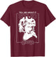 Grease Sandy Valentine's Day Tell Me About It Stud T-Shirt - T-Shirt | Maroon