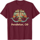Pendleton Oregon Thunderbird NW Native American T-Shirt - T-Shirt | Maroon