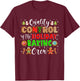 Quality Control Of The Holiday Baking Crew Xmas Cookie Lover T-Shirt - T-Shirt | Maroon