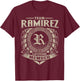 Team RAMIREZ Lifetime Member Vintage RAMIREZ Family T-Shirt - T-Shirt | Maroon