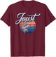 Funny Medieval Knight Jousting JOUST DOETH IT T-Shirt - T-Shirt | Maroon