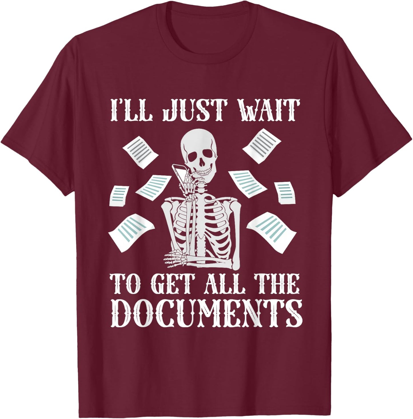 Funny Accountant CPA Tax season Tax Preparer T-Shirt - T-Shirt | Maroon