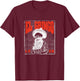 Bad Hombre Funny Cinco De Mayo Fiesta Party El Gringo Loco T-Shirt - T-Shirt | Maroon