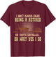 Funny Retired Air Traffic Controller T-Shirt - T-Shirt | Maroon