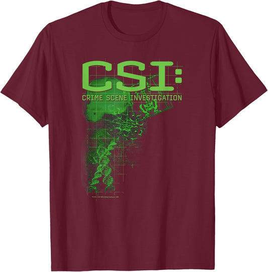 CSI Evidence T-Shirt - T-Shirt | Maroon