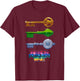 Ready Player One Keys T-Shirt - T-Shirt | Maroon