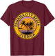Panama City Beach Florida FL Vintage Retro 70s 80s Souvenir T-Shirt - T-Shirt | Maroon